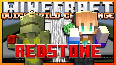 Minecraft Quick Build Challenge 2 Redstone YouTube