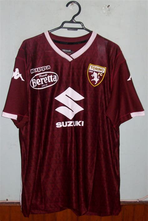 Torino Home Football Shirt 2018 2019 Sponsored By Suzuki