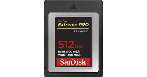 Sandisk 512gb Extreme Pro Cfexpress Card Type B Sdcfe 512g Ancnn