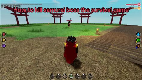 como vencer al jefe samurai en  survival game tiktok