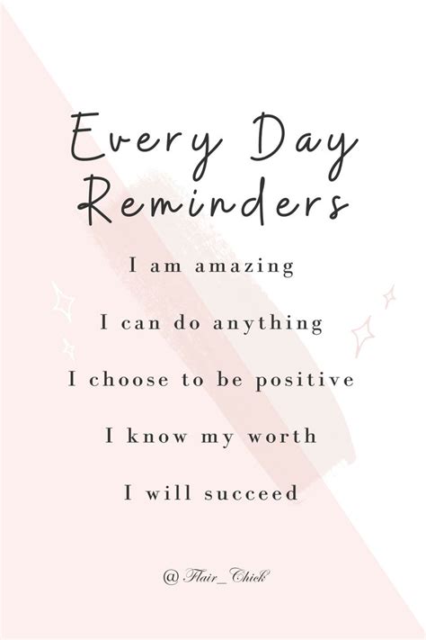 Beautiful Positive Reminders For A Great Day