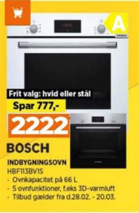 Bosch Indbygningsovn Power Februar Alle Tilbudsavis