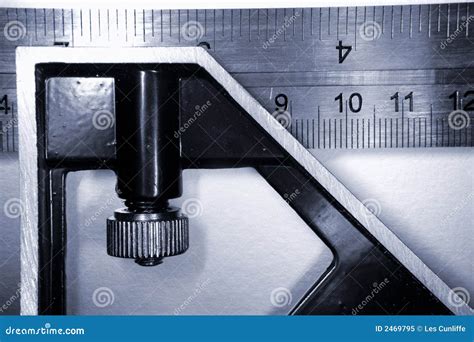 Carpenter S Square Stock Image Image Of Numbers Measure 2469795