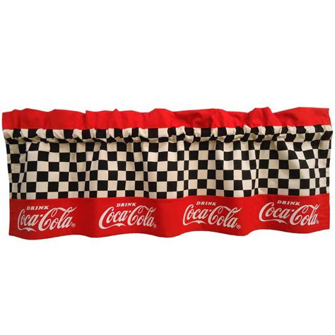 Custom Coca-cola Coke Red Fabric Blackout Valance 14x42 Retro - Etsy