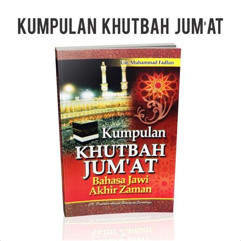 Buku Kumpulan Khutbah Jumat Bahasa Jawi Akhir Zaman Lazada Indonesia