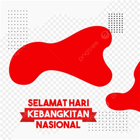 Selamat Hari Kebangkitan Diseño Nasional Vector Transparente PNG