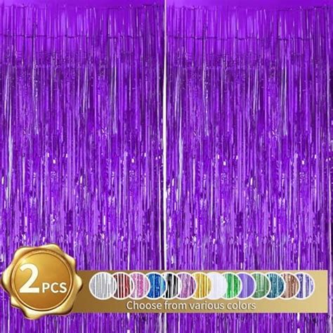 Amazon Beishida Pcs Light Blue Door Streamers Tinsel Curtain