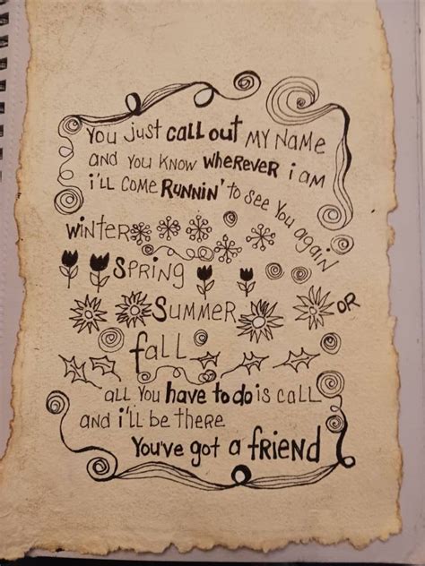 Cute Song Lyrics Drawings