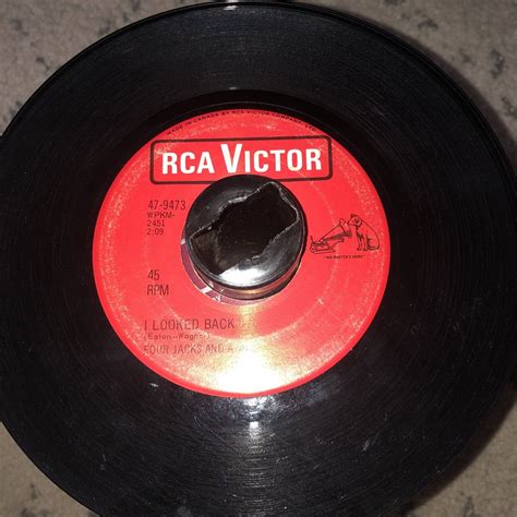 Four Jacks And A Jill Rca Victor 45rpm Vinyl Single Master Jack I