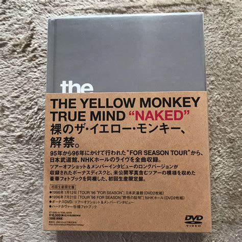 THE YELLOW MONKEY true mind naked初回生産限 blog knak jp