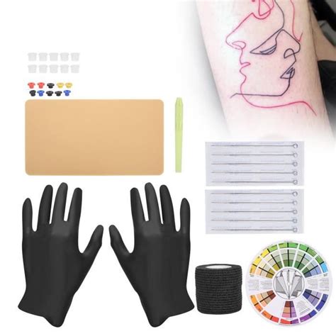 Mxzzand Stylo De Tatouage Manuel Kit De Tatouage Professionnel Aiguille