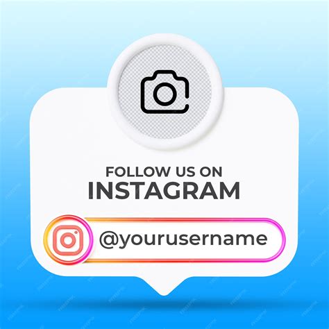 Premium Psd Follow Us On Instagram Social Media Lower Third Banners