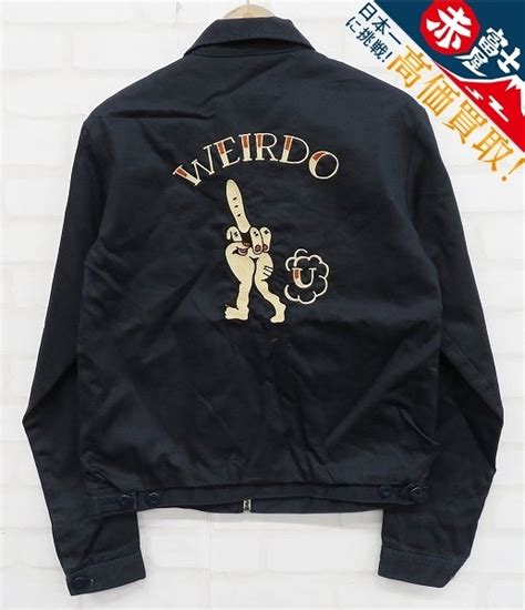 T WEIRDO WRD FW FUCK U ジップワークジャケット ウィアード ブルゾン Sサイズ 売買された