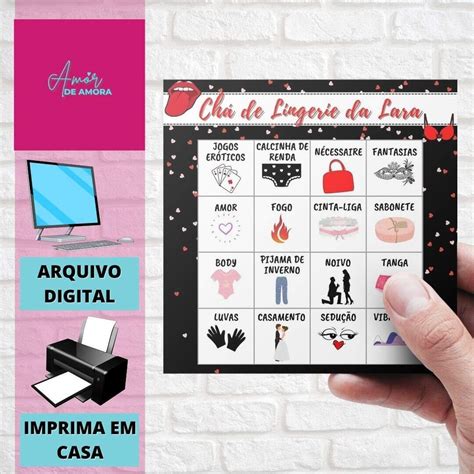 Cartelas Bingo Ch De Lingerie Arquivo Pdf Mergulhe No Fen Meno Sertanejo