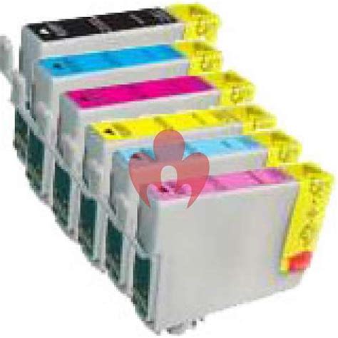 Epson 81N T1111 T1112 T1113 T1114 T1115 T1116 Ink Cartridge x 6 Pack ...