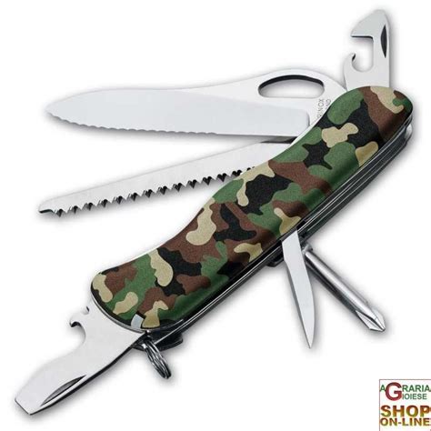 VICTORINOX TRAILMASTER M CAMO MIMETIC MULTIPURPOSE MILITARY KNIFE