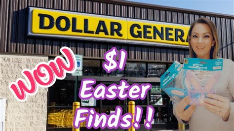 Easter Finds At Dollar General Youtube