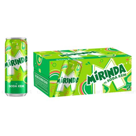 Nước Ngọt Mirinda Hương Soda Kem Thùng 24 Lon 320ml