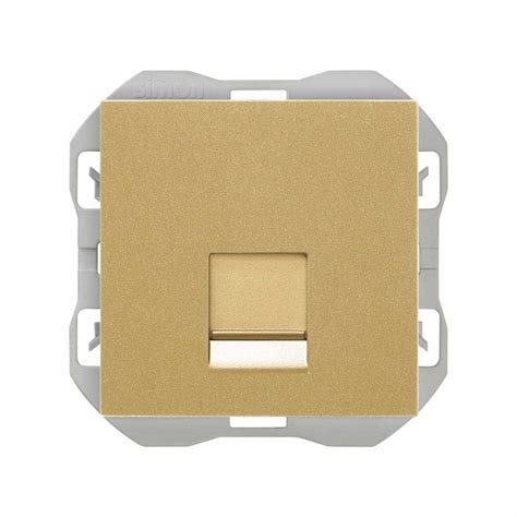 TAPA RJ45 CONECTOR ORO SIMON SERIE 270