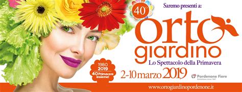 Fiera Pordenone Orto Giardino 2019