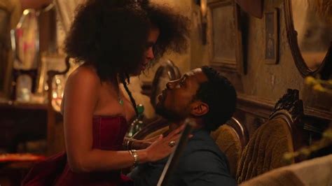 Zazie Beetz Aahkilah Cornelius Nude The Harder They Fall Hot And Strip Movie Scene