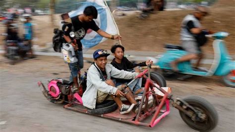 Incredible Creations From Indonesia S Custom Vespa Culture