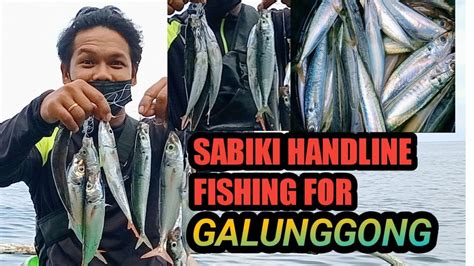 Sabiki Handline Fishing For Galunggong Jackpot Ang Dami Naming Huli