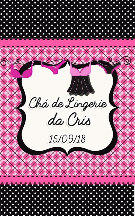 Adesivo Tubete Chá de Lingerie Elo Produtos Especiais