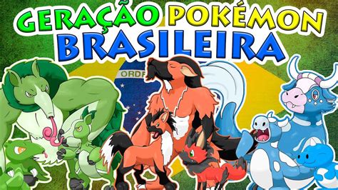 COMO SERIA UM JOGO DE POKÉMON NO BRASIL YouTube