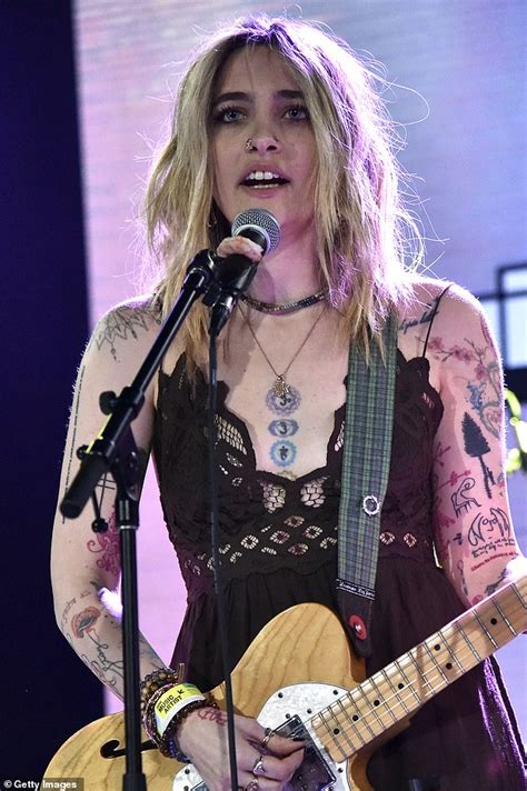 Paris Jackson Shows Off Her Impressive Collection Of Tattoos During Performance At Sxsw Event