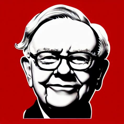 Warren Buffet Minimalist Art Pop Art Arthub Ai