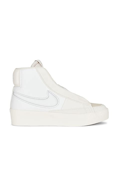 Nike Blazer Mid Victory Sneaker In Summit White Phantom And Light Cream