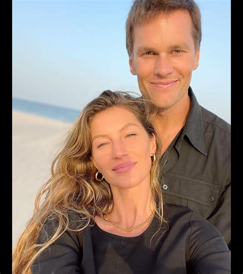 Foto Gisele B Ndchen E Tom Brady Anunciaram A Separa O No Dia De