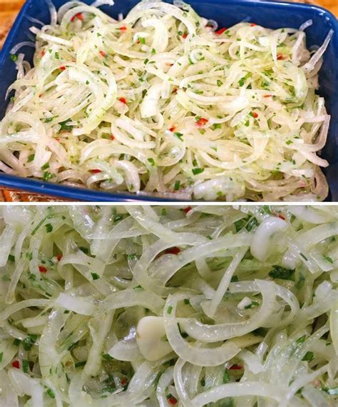 Como Fazer Uma Salada De Cebola Deliciosa Receitei Top