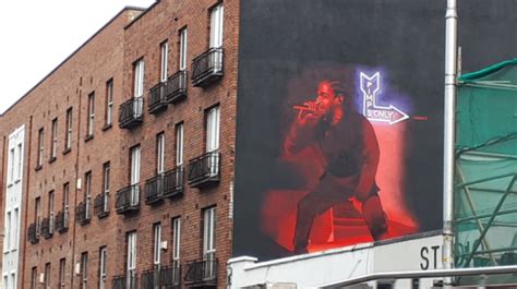 This Deadly Mural Of Kendrick Lamar Popped Up On Aungier Street Overnight