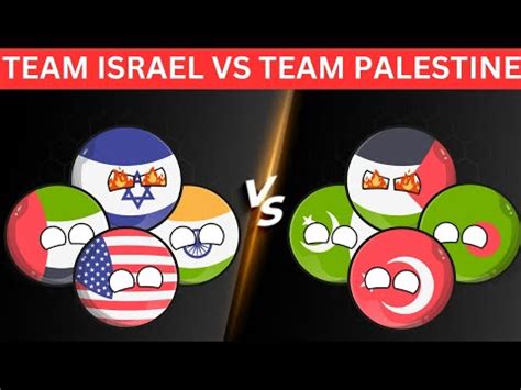 Team Israel Team Palestine Countryballs Explain Countryballs