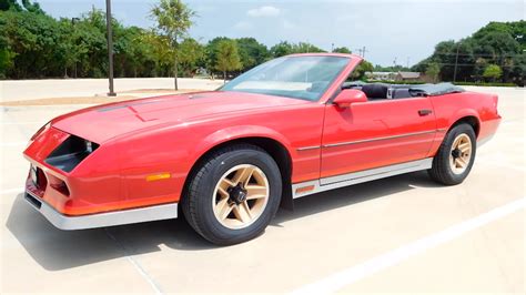 1984 Chevrolet Camaro Z28 Convertible Vin 1g1ap87g2el177892 Classiccom