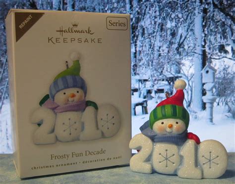 Hallmark Keepsake Christmas Ornament 2010 Frosty Fun Decade #1 COLORWAY ...