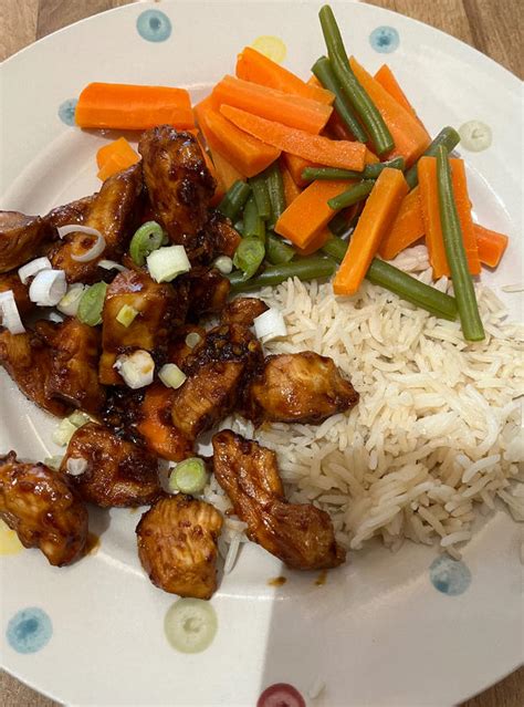 Bourbon Glazed Chicken Recipe Image By Amanda Unwin Pinch Of Nom