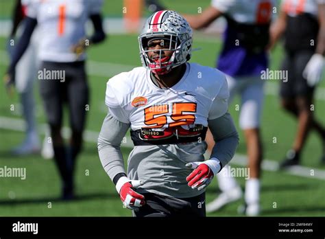 National Team Offensive Lineman James Hudson III Of Cincinnati 55