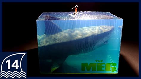 Build An Impressive Scene From The Meg 【thalassophobia Megalodon Shark Resin Art Diorama】 Youtube