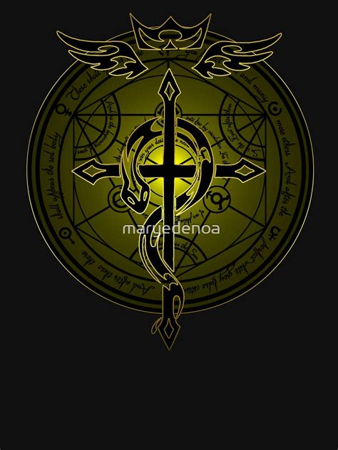 "Fullmetal Alchemist Flamel " T-shirt for Sale by maryedenoa ...