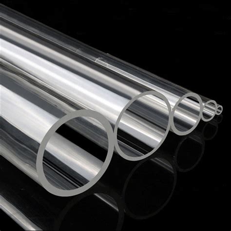 Custom 350mm Clear Plastic Acrylic Tube Plexiglass Home Depot