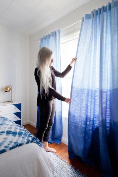 Homepolishs Guide To Diy Dip Dye Curtains Stylecaster Dip Dye