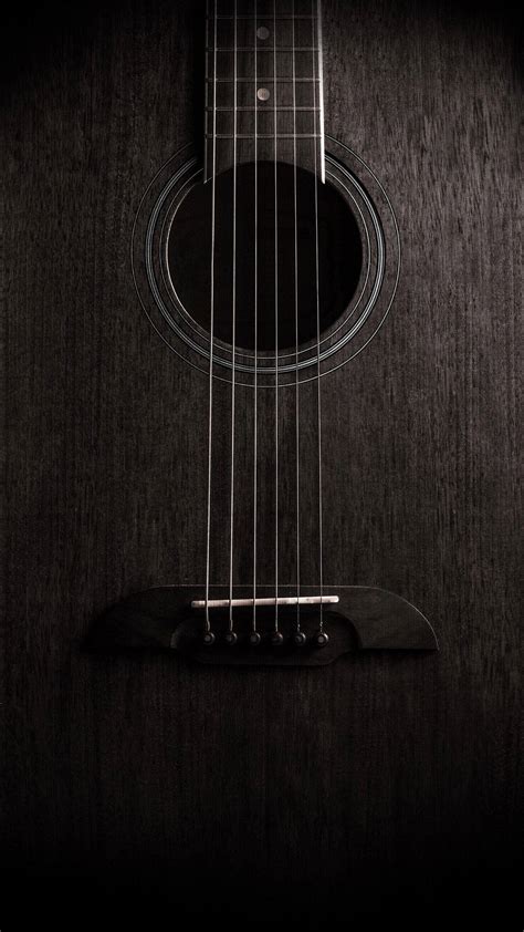 Download Music Phone Brown Guitar Wallpaper | Wallpapers.com