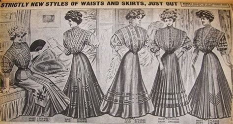 Womens Shirtwaist Fashion And Architecture Old House Guy Blog