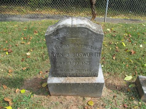 John Boyd Bosworth 1875 1946 Find A Grave Memorial