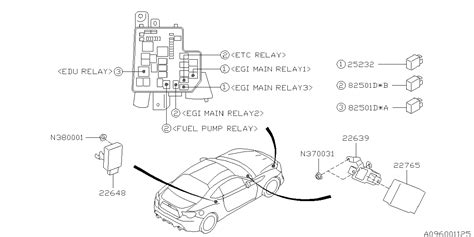 Subaru Crosstrek Eyesight Engine Control Module Ecm Unit Egi