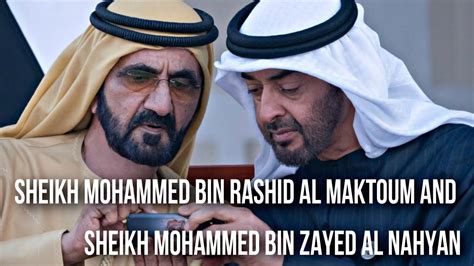 Sheikh Mohammed Bin Rashid Al Maktoum And Sheikh Mohammed Bin Zayed Al Nahyan Throwback Youtube