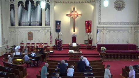 August 14 2022 Live Sunday Worship At First Presbyterian Church Of